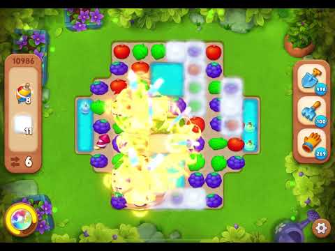 GardenScapes Level 10986 no boosters