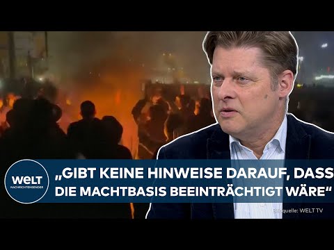 Video Thumbnail: IRAN: Wie stark bedrohen die Proteste das Regime? – „Machtbasis ist nicht beeinträchtigt“