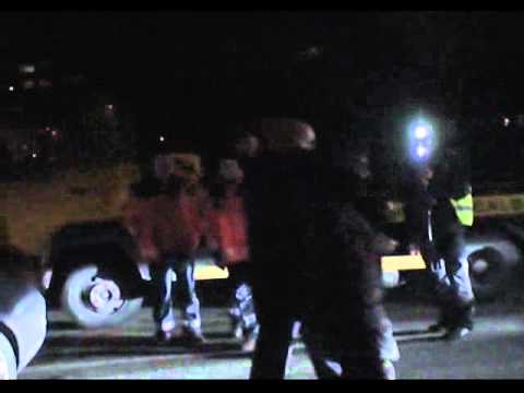 Automobilis diplomatiniais numeriais Vilniuje taranavo autobusą