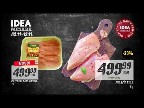 IDEA mesara 02.11 - 12.11.2017.