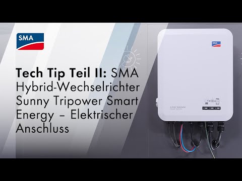 SMA SUNNY TRIPOWER 8.0 Smart Energy Hybrid-Wechselrichter