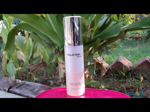 ColorBar Stay the day finishing mist review, best make up setting spray for summers, makeup fixer, Video