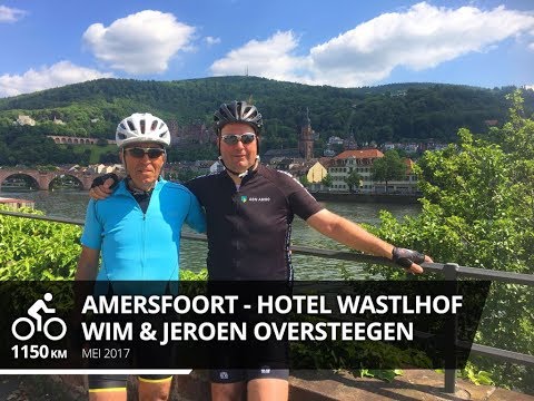 Wim & Jeroen Oversteegen op de fiets van Amersfoort naar Niederau - Wildschonau - Oostenrijk