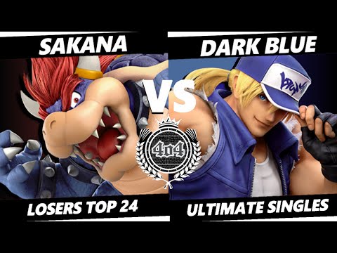 4o4 Smash Night 47 - Sakana (Bowser, Min-Min) vs ExS| Dark Blue (Terry) - Losers Round 5