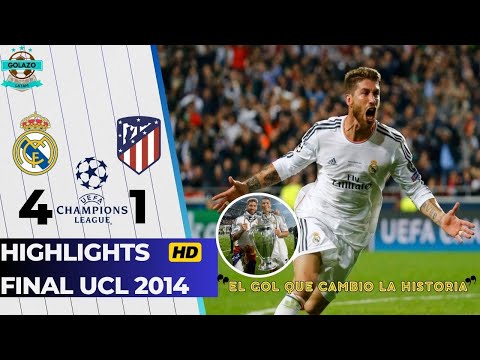 Real Madrid vs Atletico Madrid 4-1 Extented Highlights Final Champions League 2014