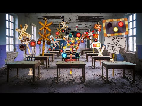 Welcome! Rusty Railroad Crossing School 3