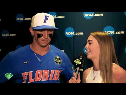 Wyatt Langford and Florida Baseball Force Game 3 at MCWS | INTERVIEW