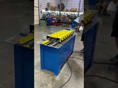 LOCKFORMER SUPER 11 CLEATFORMER Rollformer | THREE RIVERS MACHINERY (1)