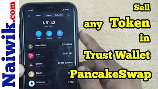 How to sell any Token in Trustwallet Pancakeswap || Sell Bonfire , Feg tokens