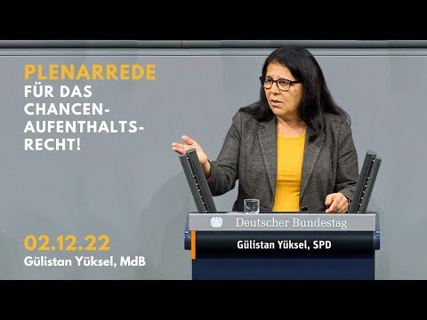 Plenarrede für das Chancenaufenthaltsrecht - 02.12.2022