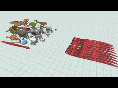 ALL UNITS #2 vs 10x EVERY UNIT - Animal Revolt Battle Simulator