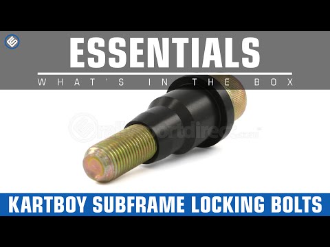 Kartboy Subaru Subframe Locking Bolts- Whats in the Box?