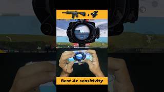 🔥4X Zero Recoil sensitivity | 4x no Recoil Spray | 4x Zero Recoil Sensitivity with Gyroscope