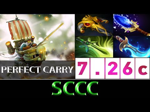 Sccc [Gyrocopter] Perfect Carry With Wisp Combo ► Dota 2 7.26c
