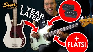 Video thumbnail for Geezer Butler Pickups with Flats?! | Squier Classic Vibe 60s Precision Bass [Re-review/Demo] by Jonny Dibble