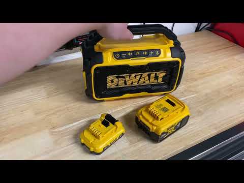 Dewalt Bluetooth Speaker Fast Review DCR010