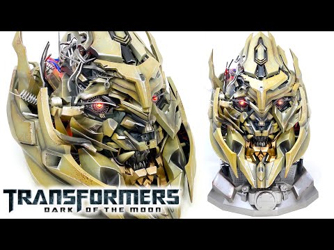 TRANSFORMERS Dark Of The Moon ELECTRONIC Wearable MEGATRON Voice Changing Helmet KILLERBODY Review
