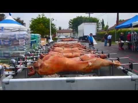 Downey Greek festivals' famous ~ Spinning Meats!!