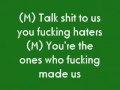 Millionaires Talk Shit Lyrics