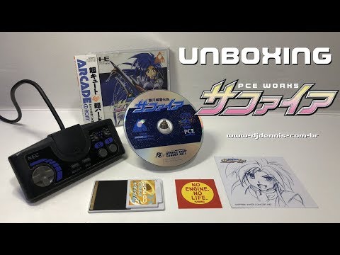 [UNBOXING] Ginga Fukei Densetsu Sapphire - PC Engine (PCE Works)