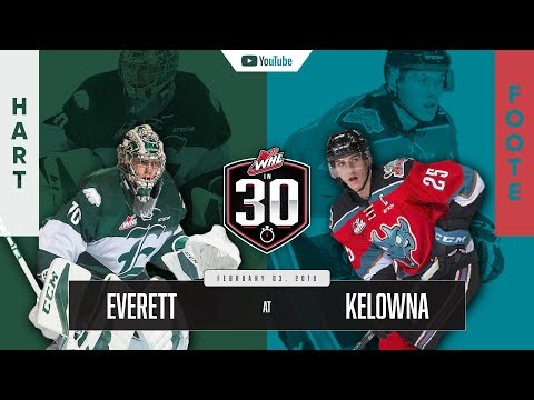 WHL IN 30 || Everett Silvertips vs Kelowna Rockets – February 02, 2018