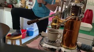 Coffee time with la Pavoni Esperto edotto