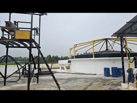 500 m3 poultry biogas plant with scrubber and Thermax boiler conversion