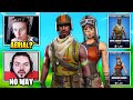 Symfuhny & Courage Fight This AERIAL ASSAULT TROOPER And RENEGADE RAIDER Skin | Fortnite Moments