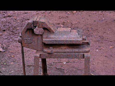 Restoration of a Vintage British Vise  Very Rare Rusty Vono Vice Restoration - Full Perfect