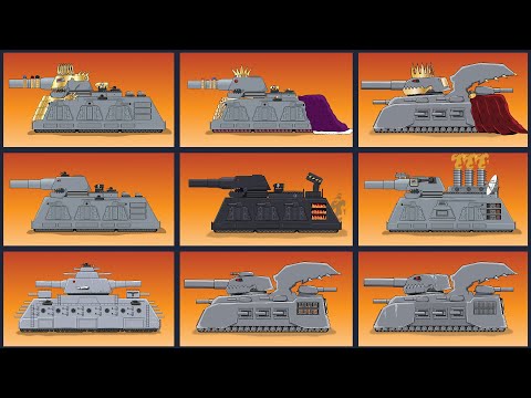 "Royal Tank Family" Cartoons about tanks