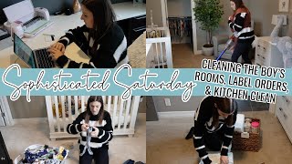 CLEANING MY KIDS ROOMS & MORE // Mom of 2 Cleaning Routine + Packing Etsy Orders