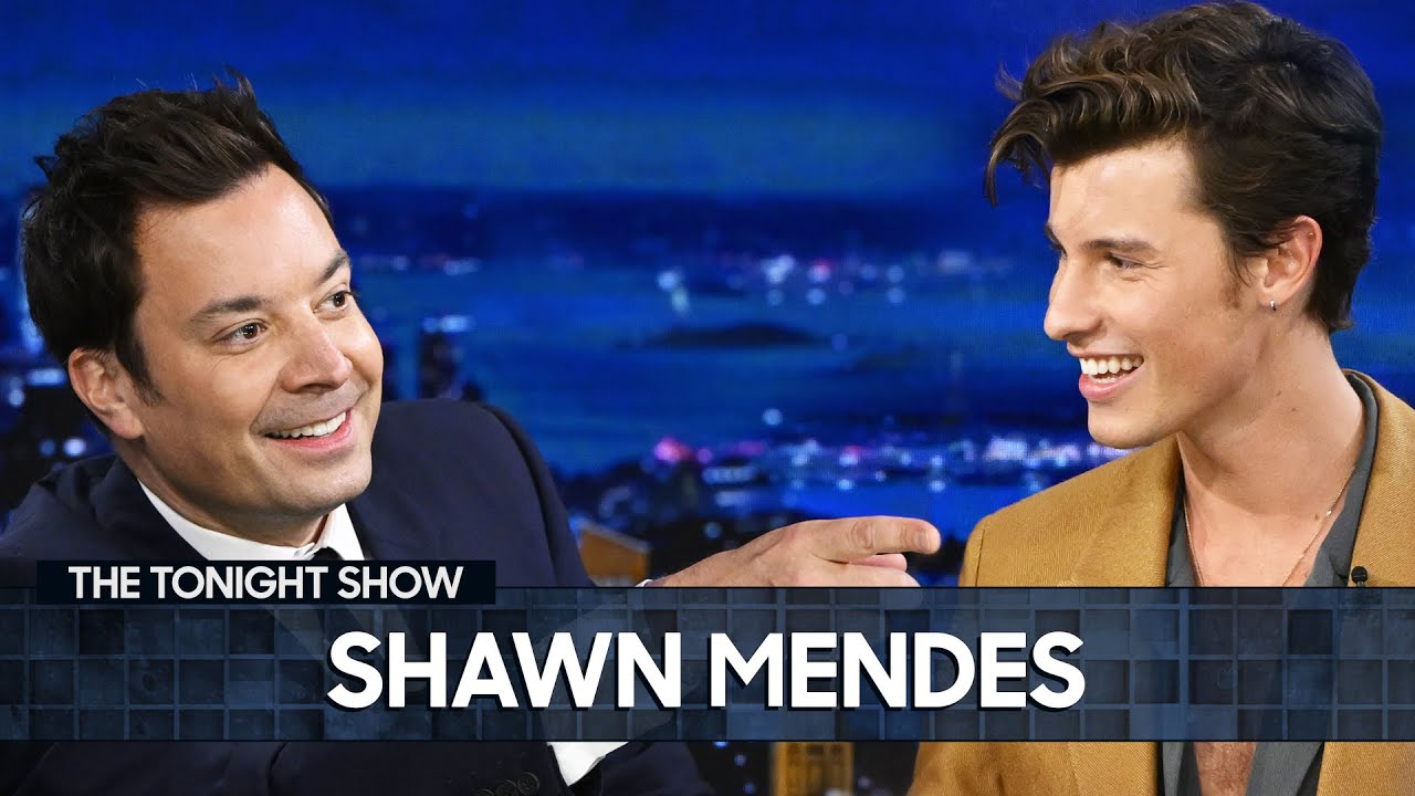 Shawn Mendes Swaps Places to Interview Jimmy | The Tonight Show Starring Jimmy Fallon