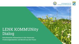 Naturbasierter Klimaschutz in der Kommune