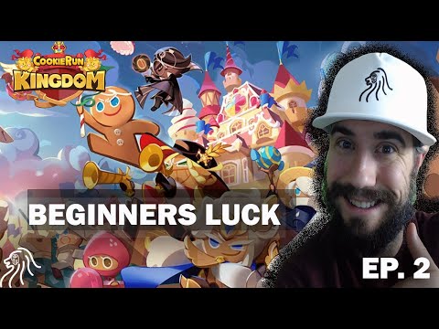 Cookie Run Kingdom CRAZY LUCK! | Let's Go! | Intro | Stage 2 Complete | Cookie Grinder Episode 2