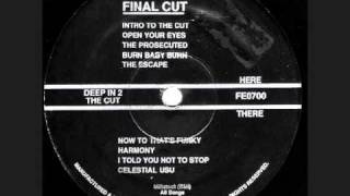FINAL CUT - OPEN YOUR EYES (1989)