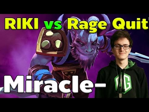 Miracle- Plays RIKI vs Rage Quit 12 mins GG