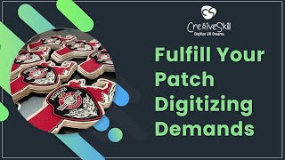 Get Embroidered Patch Digitizing Service On Demand