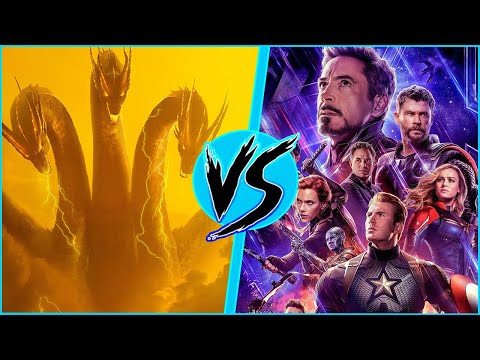 The Avengers VS King Ghidorah | BATTLE ARENA | MCU | Godzilla vs Kong