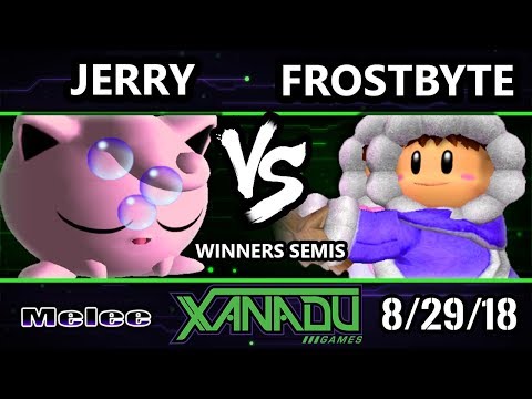 S@X 265 SSBM - EBM | Jerry (Jigglypuff) Vs.  Frostbyte (Ice Climbers) Smash Melee Winners Semis