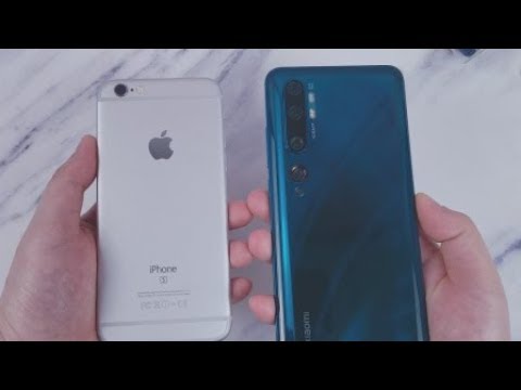 Xiaomi CC9 Pro/Mi Note 10 VS iPhone 6s || Speed Test Comparison ||【Known Mobile】