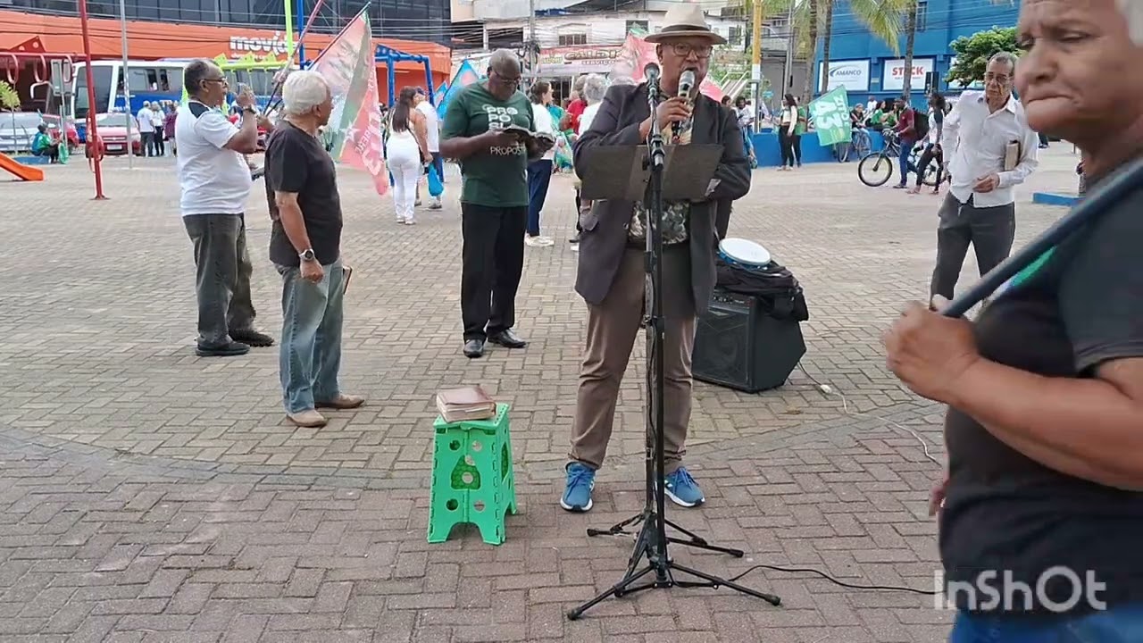 Culto Evangelistico na praça Humaita em Duque de Caxias RJ Sábado 28/09/24 Com a Equipe Ev.Adj25a.