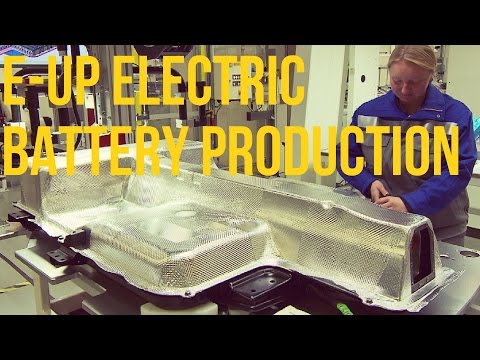 Volkswagen e-up Electric Battery Production