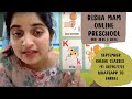 Risha Mam Online Preschool Class Body Parts Colours Shapes Opposite Words Community Helpers