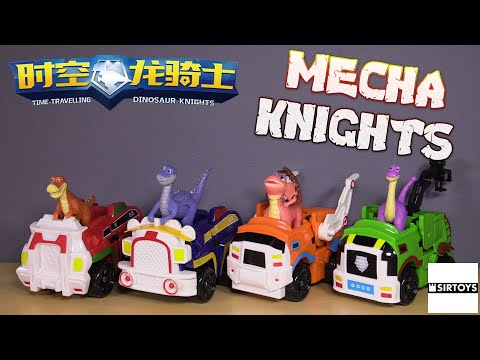 Time-Traveling Dino Knights Mecha