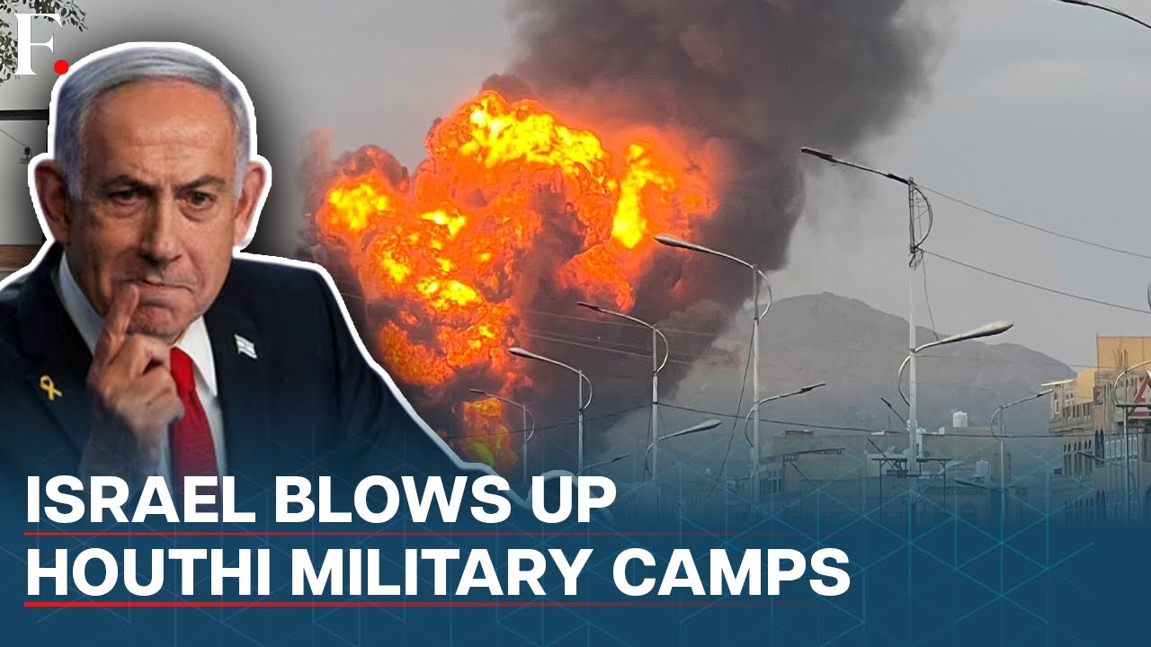 Israel Launches Airstrikes on Houthi Targets in Yemen’s Sanaa, 35 Killed And Over 130 Injured | N18G