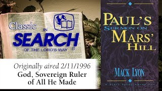 &quot;God as Sovereign Ruler of All He Made&quot;