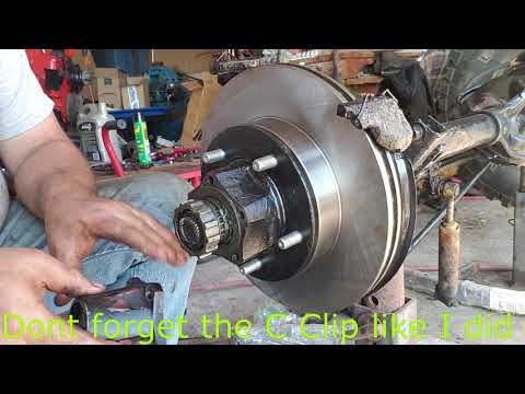 82 Jeep CJ7 Front Brake Assembly