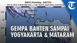 Alasan Gempa Banten Terasa sampai Yogyakarta & Mataram