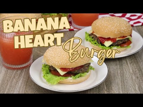 Banana Heart Burger