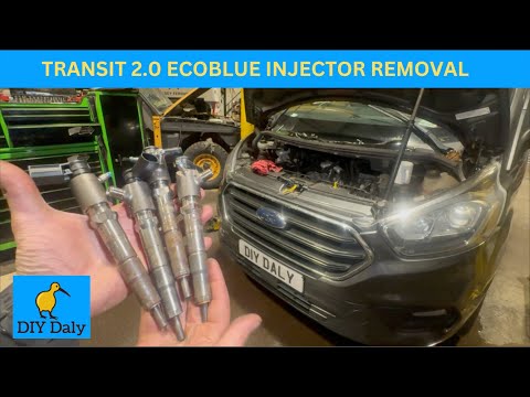 Ford Transit Custom 2.0 Ecoblue Injector Removal / Replacement